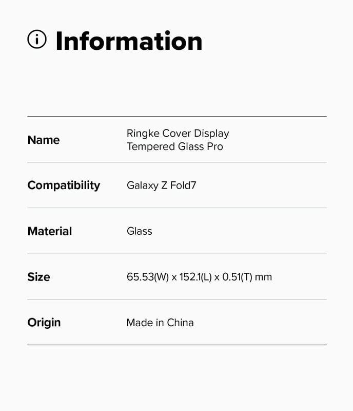 kính dán màn hình galaxy z fold 7 ringke 345